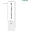 HERMA 10740 Štítky na složky A4 192x61mm bílý permanentní recyklovaný papír