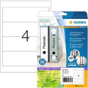 HERMA 10746 Štítky na složky A4 192x61mm...