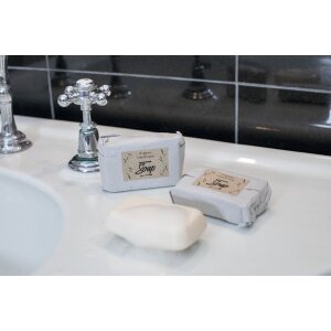 HERMA 10752 Štítky A4 48,3x33,8 mm přírodní hnědý papír Silphie 20 listů
