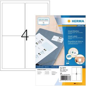 HERMA 10777 Inkoustové etikety A4 96x139,7 mm...