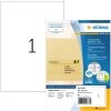HERMA 10783 Průhledné fóliové etikety A4 210x297 mm matné, odolné proti povětrnostním vlivům