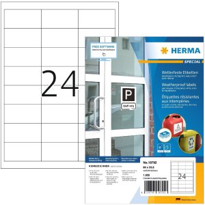 HERMA 10792 Štítky odolné proti...