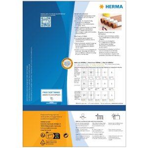 HERMA 10793 Štítky odolné proti povětrnostním vlivům A4 99,1x67,7 mm bílé silně lepicí