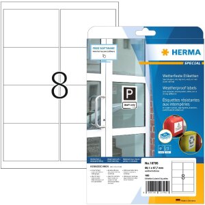 HERMA 10795 Štítky odolné proti...
