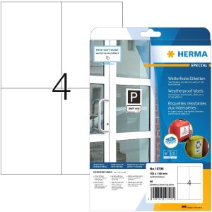 HERMA 10796 Štítky A4 105 x 148 mm...