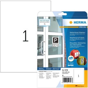 HERMA 10798 Štítky odolné proti...