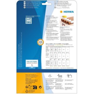 HERMA 10798 Štítky odolné proti povětrnostním vlivům A4 210x297 mm bílé extrémně silné lepidlo