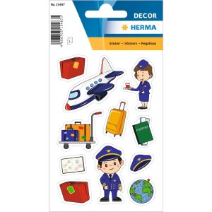HERMA 15487 Nálepka pilot letounu a...