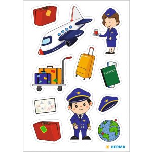 HERMA 15487 Nálepka pilot letounu a...