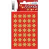 HERMA 15500 Dekorační samolepky poinsettias zlatá sada