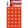 HERMA 15500 Dekorační samolepky poinsettias zlatá sada
