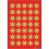 HERMA 15500 Dekorační samolepky poinsettias zlatá sada