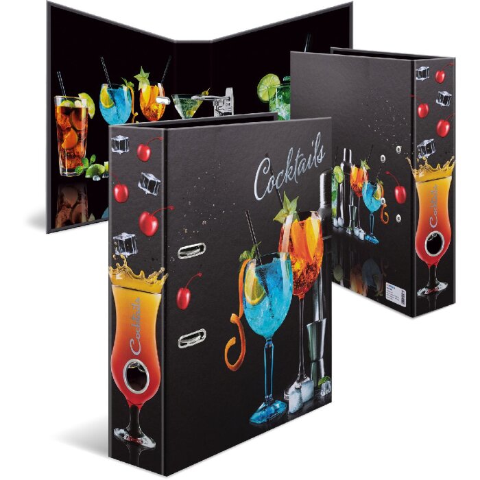 HERMA 19566 A4 Složka s motivem Cocktails 70 mm