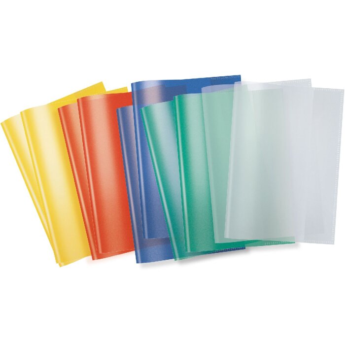 HERMA 19991 Sada chráničů na brožury A5 transparentní 10 ks polypropylenové stíratelné