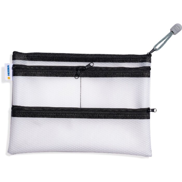 HERMA 20295 Multibag Univerzální taška A5 Transparentní černá 26x20 cm