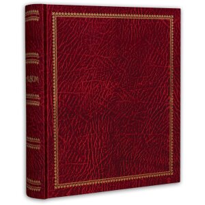 ZEP samolepicí fotoalbum Madridský kroužkový pořadač 27x32 cm vinylový obal 4-kroužková mechanika