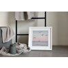 Nielsen Quadrum dřevěný rám 50x50 cm černá borovice normální sklo