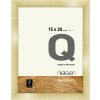 Nielsen dřevěný odnímatelný rám Quadrum 15x20 cm zlatý
