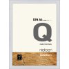 Nielsen dřevěný odnímatelný rám Quadrum 21x29,7 cm sněhově bílý