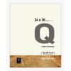 Nielsen dřevěný odnímatelný rám Quadrum 24x30 cm bílý neprůhledný