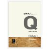 Dřevěný rám Nielsen Quadrum 29,7x42 cm bílé neprůhledné sklo DIN A3 standard