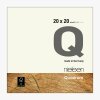 Nielsen dřevěný odnímatelný rám Quadrum 20x20 cm bílý neprůhledný