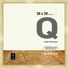 Nielsen dřevěný odnímatelný rám Quadrum 30x30 cm zlatý