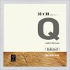 Nielsen dřevěný odnímatelný rám Quadrum 30x30 cm sněhově bílý