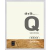 Nielsen Quadrum dřevěný rám 40x50 cm sněhově bílý normální sklo borovicové dřevo