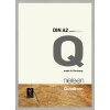Nielsen dřevěný odnímatelný rám Quadrum 42x59,4 cm cementově šedý