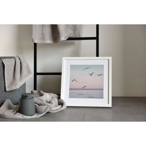 Nielsen dřevěný odnímatelný rám Quadrum 40x40 cm sněhově bílý