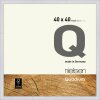 Nielsen dřevěný odnímatelný rám Quadrum 40x40 cm sněhově bílý