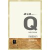 Nielsen dřevěný odnímatelný rám Quadrum 40x60 cm zlatý