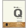 Nielsen dřevěný odnímatelný rám Quadrum 50x60 cm cementově šedý
