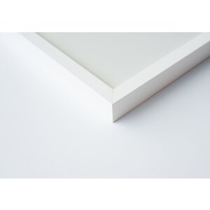 Nielsen dřevěný odnímatelný rám Quadrum 50x60 cm bílý neprůhledný