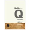 Nielsen dřevěný odnímatelný rám Quadrum 50x70 cm bílý neprůhledný