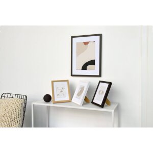 Nielsen dřevěný obrazový rám Skava White 50x60 cm s paspartou 40x50 cm