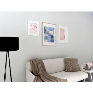 Nielsen dřevěný obrazový rám Skava černý 50x70 cm passe-partout 40x60 cm