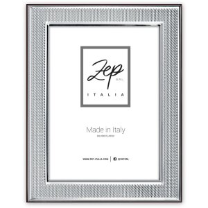ZEP lesklý obrazový rám Teramo 10x15 cm až 20x25 cm stříbrný