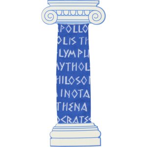 Dvojité balení ponožek EatMySocks Ancient Greece