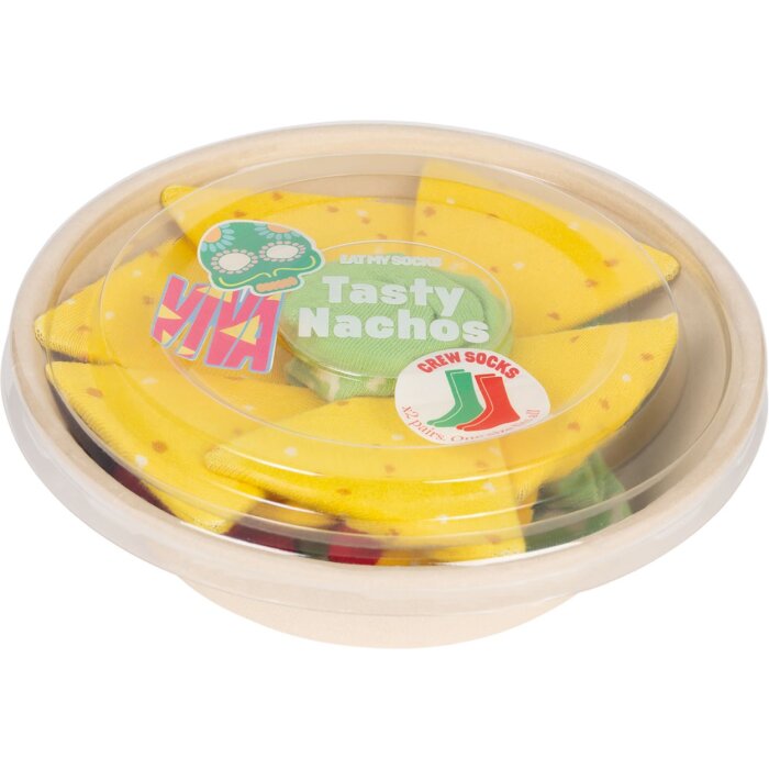 Dvojité balení ponožek EatMySocks Tasty Nachos