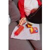 Dvojité balení ponožek EatMySocks Ketchup & Mustard