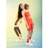 Dvojité balení ponožek EatMySocks Ketchup & Mustard