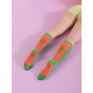 EatMySocks dlouhé ponožky Juicy Papaya