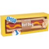 EatMySocks Hot Dog Ponožky Vtipný nápad na dárek lýtkové ponožky bavlna mix 1 pár