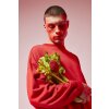 EatMySocks Krátké ponožky Pretty Rose Red 100% bavlna Nápad na dárek
