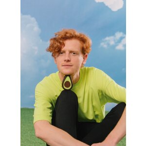 Dlouhé ponožky EatMySocks Ripe Avocado