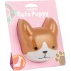 EatMySocks Dlouhé ponožky Cute Puppy Brown