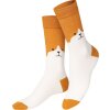 EatMySocks Dlouhé ponožky Cute Puppy Brown
