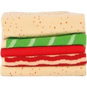 EatMySocks Dlouhé ponožky Classic BLT Sandwich ponožky 1 pár BLT Design